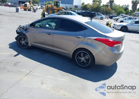 2011 Hyundai Elantra Gls из США, поврежденный, VIN 5NPDH4AE8BH005822